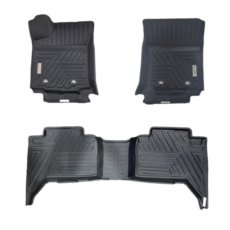 All-Weather Floor Mats (No Door Sill Protection) For Toyota Tacoma 2016-2023