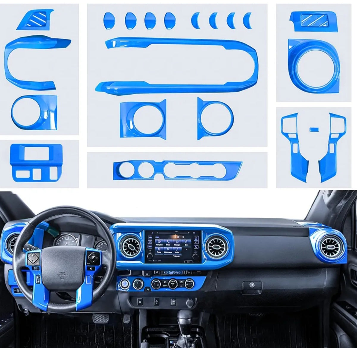 Tacoma 3rd gen interior skins for single and double cabs
