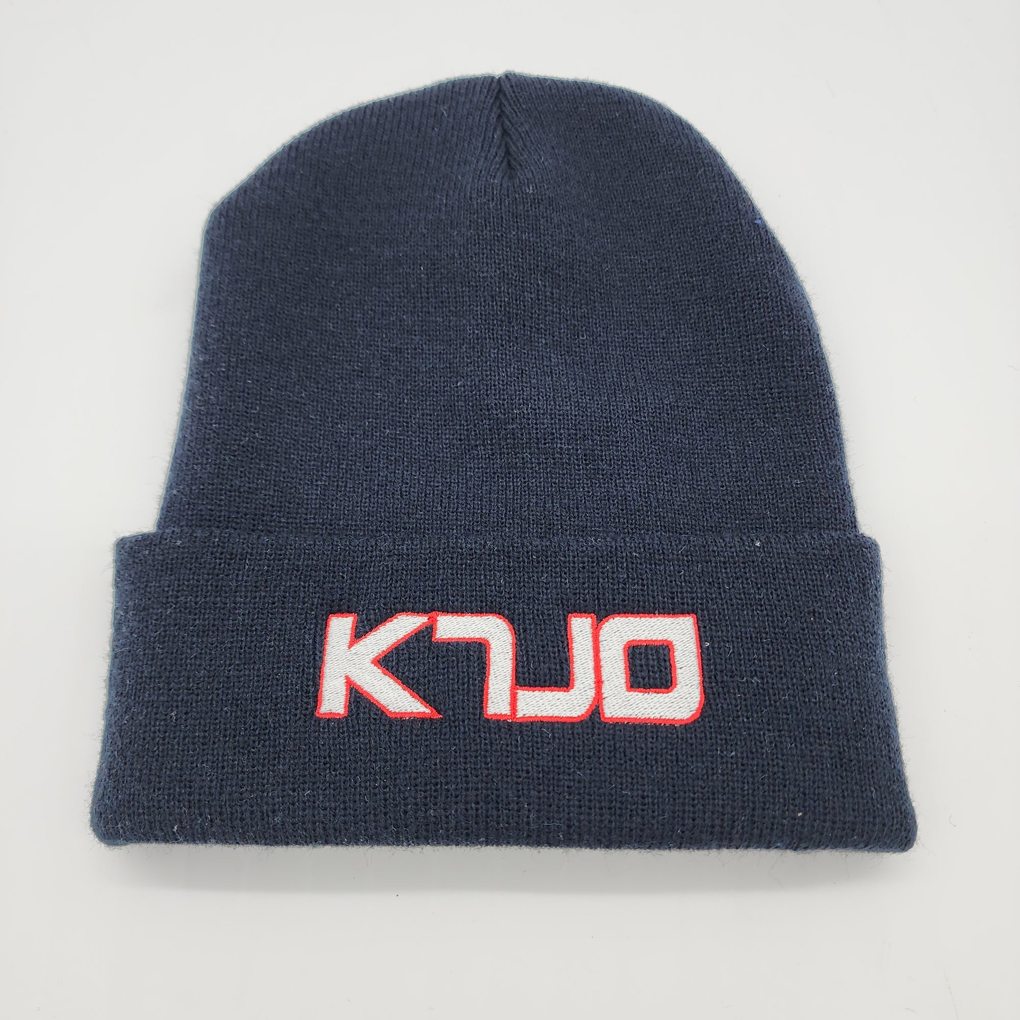 KTJO Cuffed Knit Beanie - Black