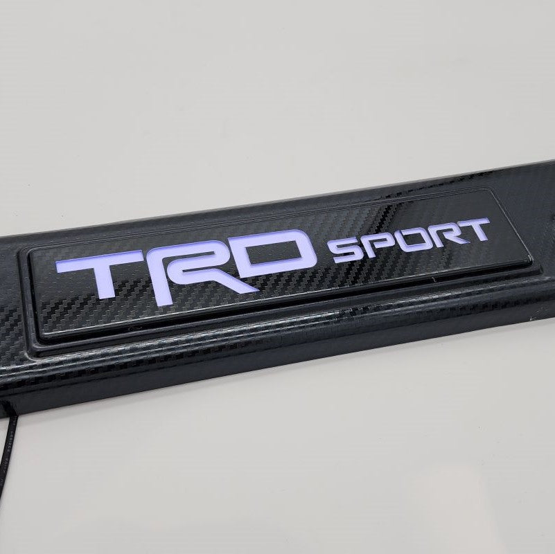 Door Sill Lights - Carbon Fiber For Toyota Tacoma 2016-2023
