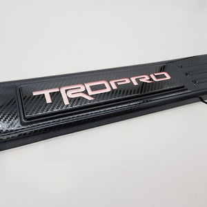 Door Sill Lights - Carbon Fiber For Toyota Tacoma 2016-2023