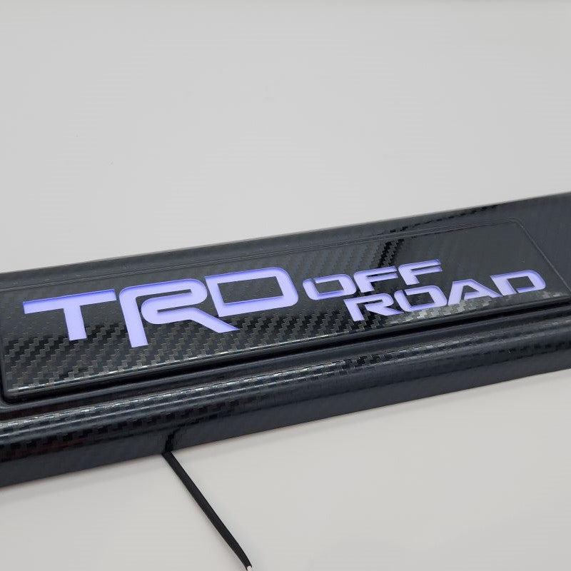 Door Sill Lights - Carbon Fiber For Toyota Tacoma 2016-2023