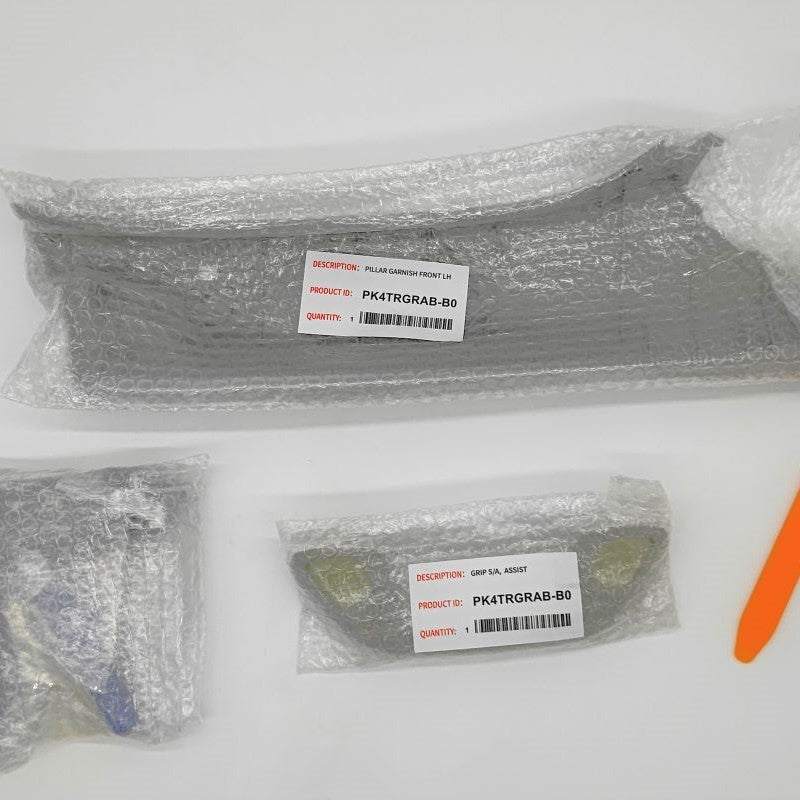 Pair Of Grey Interior Door Armrest Grab Handles For Toyota 4Runner LN80 RN85