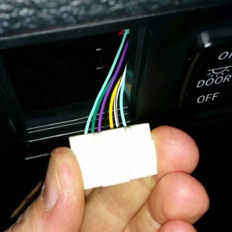 Power Folding Mirror &quot;LOWER ILLUMINATED&quot; Switch For Toyota 4Runner 2014-2023 | Tacoma 2005-2015 | Sequoia 2008-2022 | Tundra 2014-2021