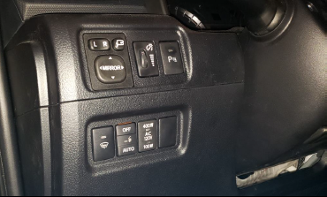 Power Folding Mirror &quot;NON-ILLUMINATED&quot; Switch For Toyota 4Runner 2014-2023 | Tacoma 2005-2015 | Sequoia 2008-2022 | Tundra 2014-2021