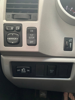 Power Folding Mirror "NON-ILLUMINATED" Switch For Toyota 4Runner 2014-2023 | Tacoma 2005-2015 | Sequoia 2008-2022 | Tundra 2014-2021